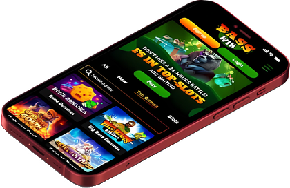 Bass Win Casino app on a phone
